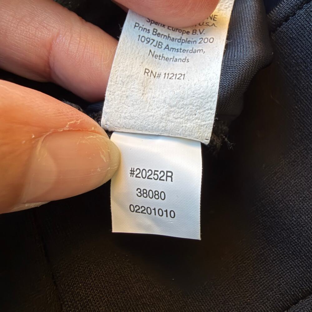 SPANX Black High Rise Flare Pants NWT NEW Size L - Picture 7 of 7